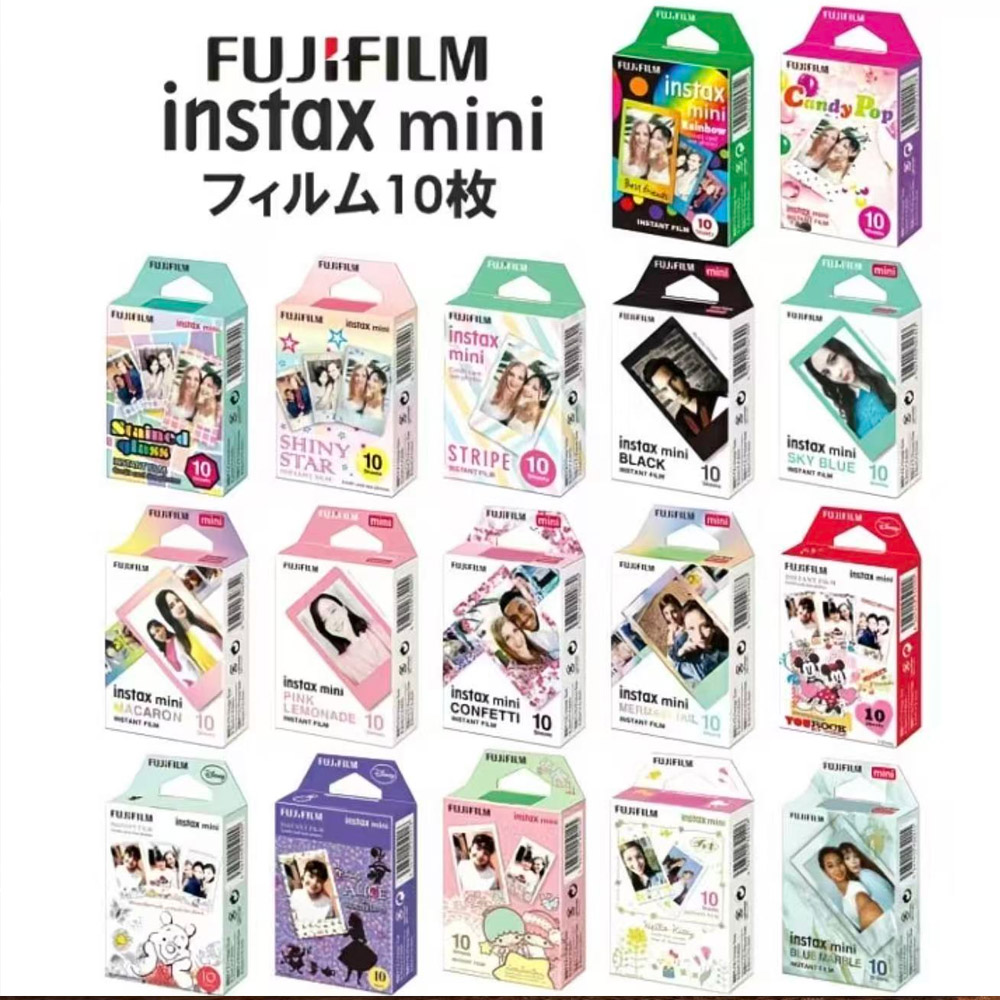 Instant Film Pack - ฟิล์มฟูจิฟิล์มสีขาวขนาด 3 นิ้ว 10/20 แผ่น ฟูจิฟิล์ม