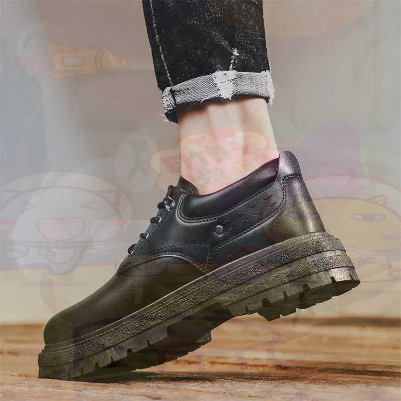 Vintage Collectible Stores - Dark Natural หนังแฟชั่น Trainers เทนนิสรองเท้าผ้าใบผู้ชายรองเท้าแฟชั่นรองเท้าผ้าใบคุณภาพกีฬาราคาต่ําสุขภาพ