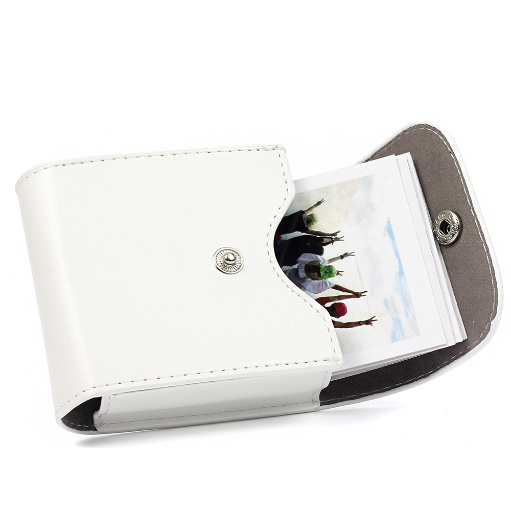 Instant Film Pack - PU หนังกระเป๋าเก็บภาพสําหรับ Fujifilm Instax ฟิล์มกันน้ํา Fuji