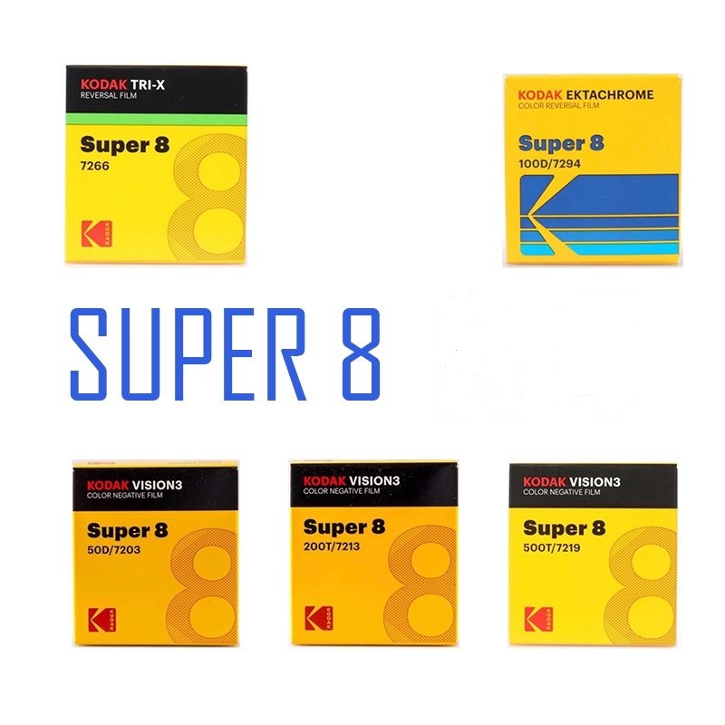 Instant Film Pack - ฟิล์ม Kodak Super 8 สี รุ่น