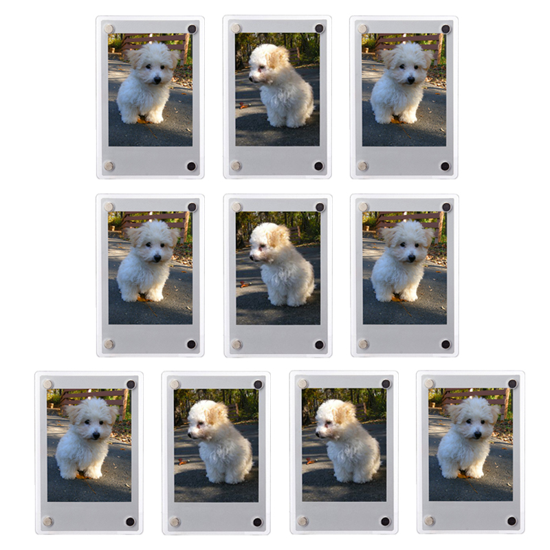 1-10 แพ็ค 3 นิ้วอะคริลิคตู้เย็ - Instant Film Pack บทวิจารณ์และราคา
