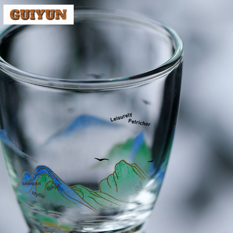 แก้วชาแก้วหนา 50 มล. ถ้วยชาสไต - Vintage Collectible Glass บทวิจารณ์และราคา