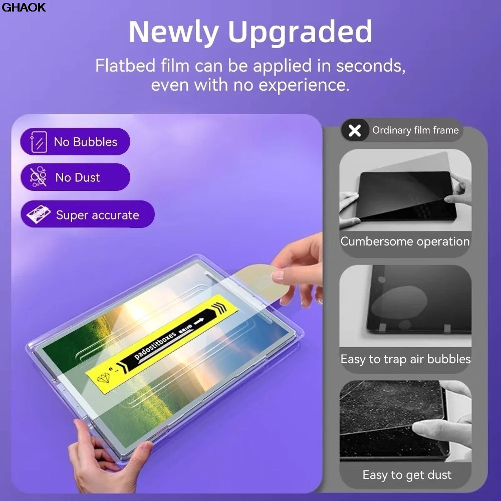 ติดตั้งฟิล์มกระจกนิรภัยอัตโนมั - Instant Film Pack บทวิจารณ์และราคา