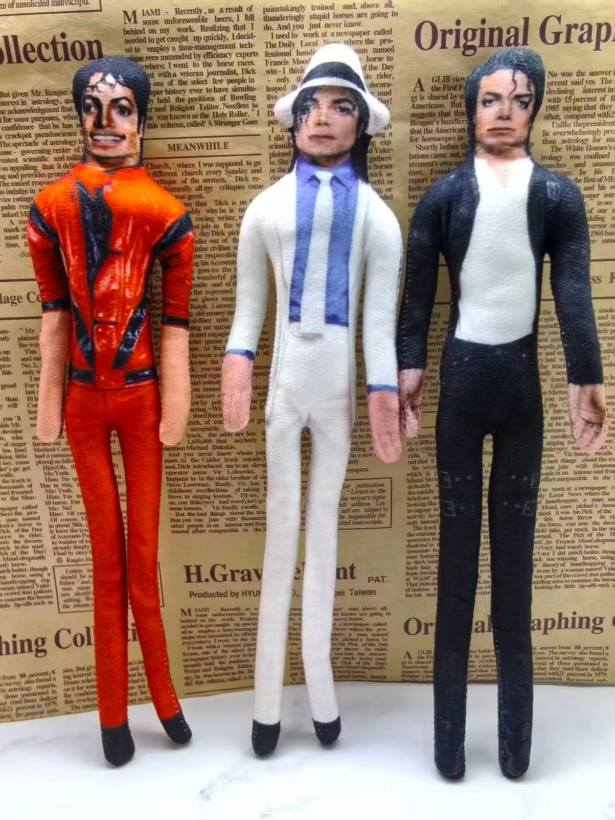 ตุ๊กตาคอสเพลย์ไมเคิล แจ็คสัน ส - Vintage Collectible And Vintage Dolls บทวิจารณ์และราคา