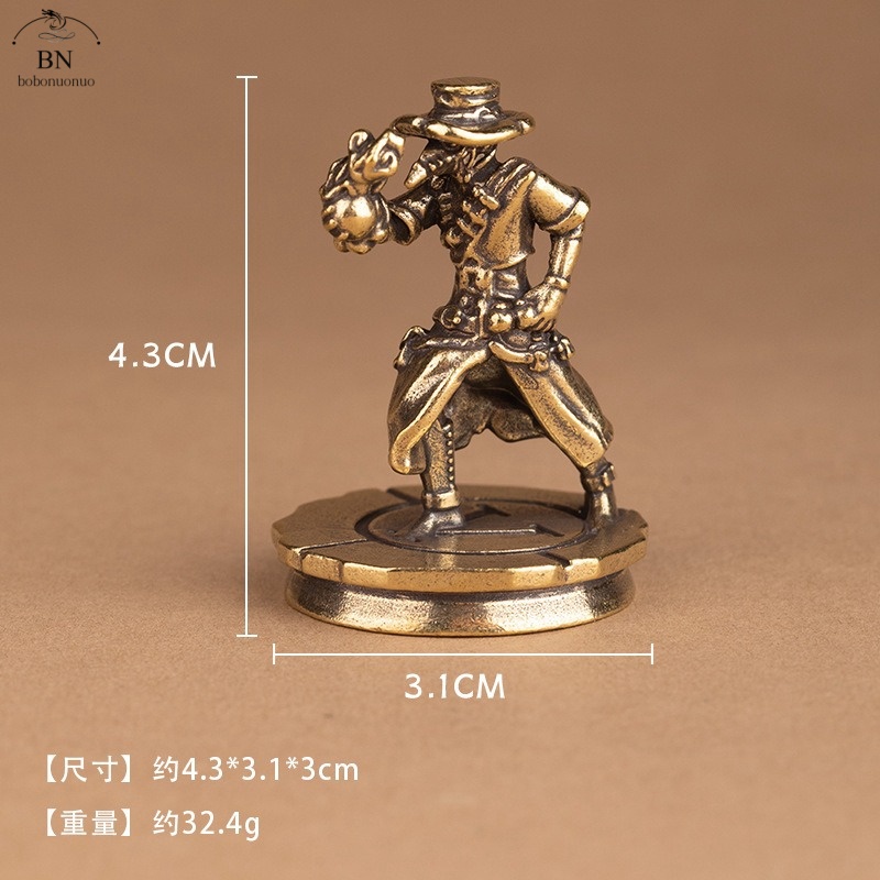 รูปปั้นคาวบอยเต้นรำทำจากทองเหล - Vintage Collectible Ornaments บทวิจารณ์และราคา