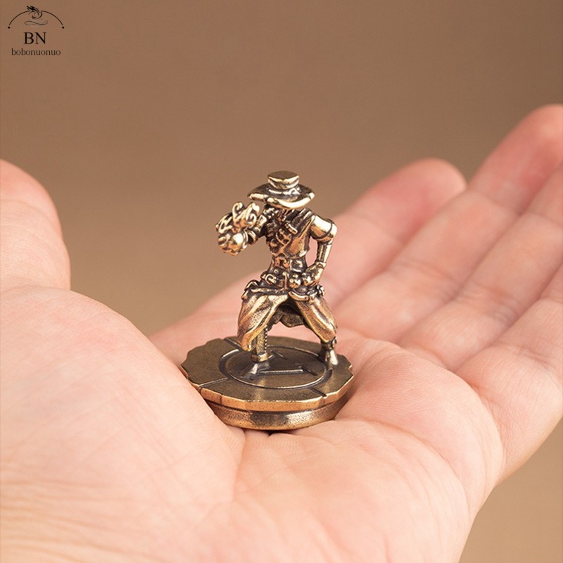 รูปปั้นคาวบอยเต้นรำทำจากทองเหล - Vintage Collectible Ornaments บทวิจารณ์และราคา