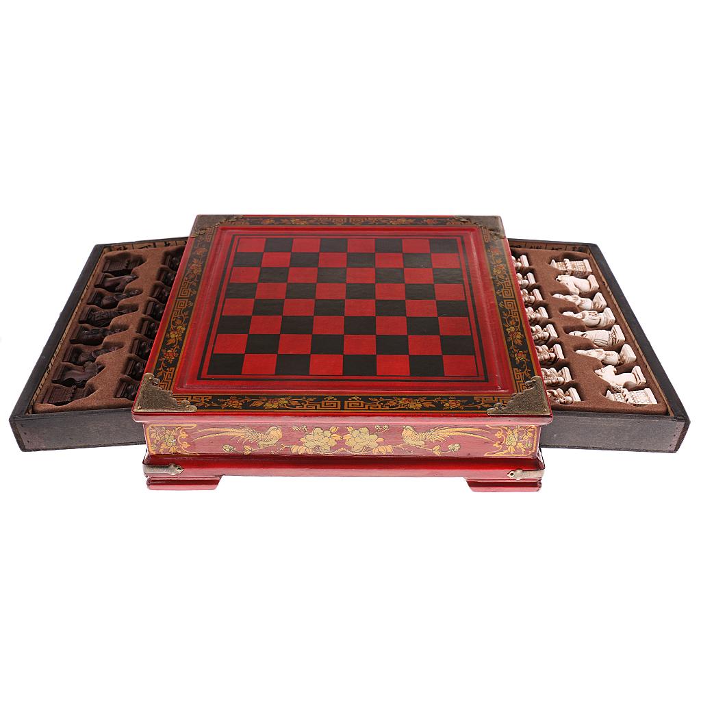 ชุดหมากรุกจีนโบราณ นักรบดินเผา - Vintage Collectible Board Games บทวิจารณ์และราคา
