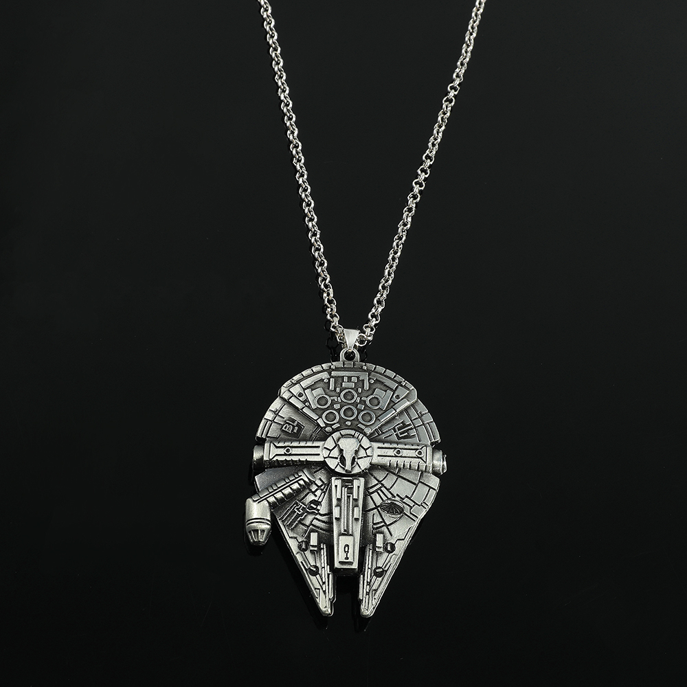 สร้อยคอโลหะรูปยานอวกาศวินเทจ ส - Vintage Necklace บทวิจารณ์และราคา