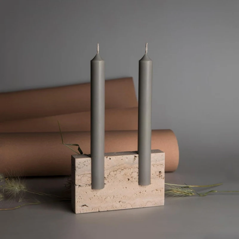 เชิงเทียนหินอ่อน 2 รู แบบวินเท - Collectible Vintage Matches บทวิจารณ์และราคา
