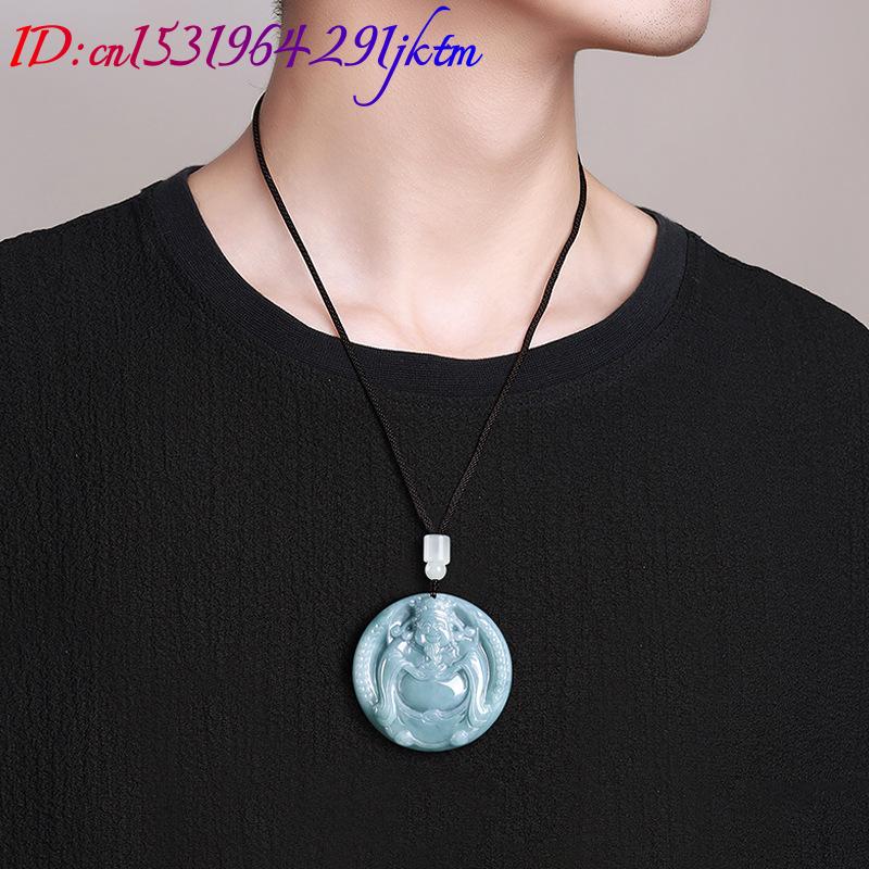 จี้หยกพม่าเทพเจ้าแห่งความมั่งค - Vintage Necklace บทวิจารณ์และราคา