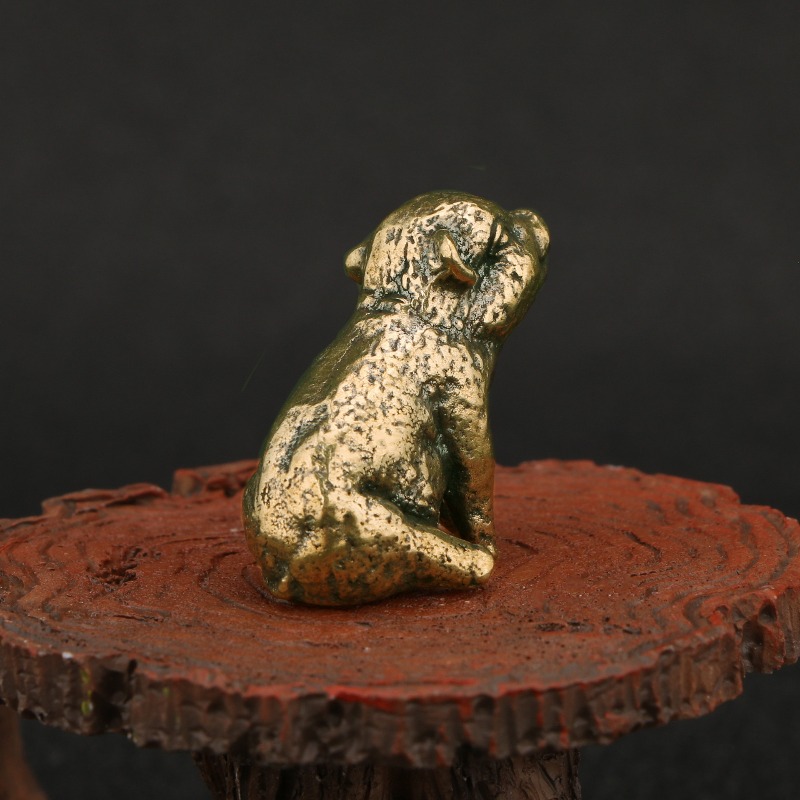 หมูทองเหลืองโบราณสไตล์จีนโบราณ - Vintage Collectible Christmas Ornaments บทวิจารณ์และราคา