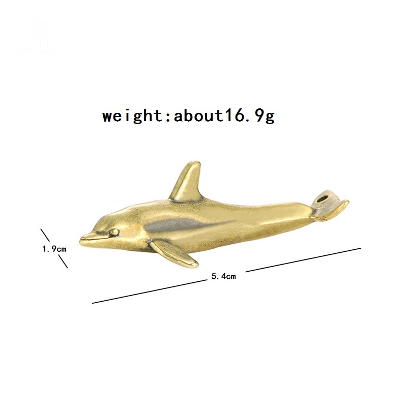 ทองเหลือง Dolphin เครื่องประดั - Vintage Collectible Ornaments บทวิจารณ์และราคา