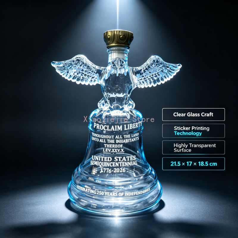 ขวดแก้วลายอินเดพендेन्स อีเกิล - Vintage Collectible Glass บทวิจารณ์และราคา