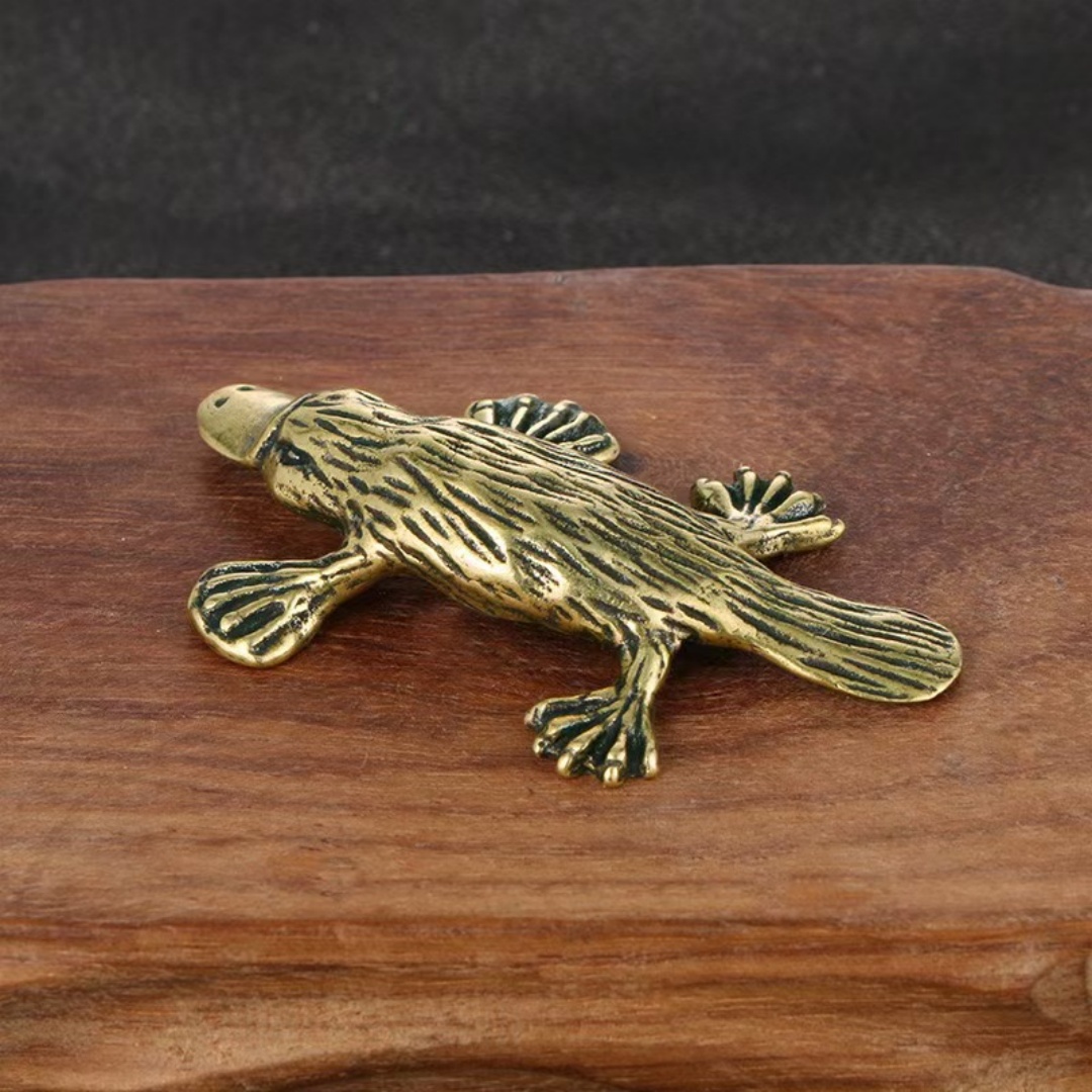 Vintage ทองเหลือง Platypus ตุ๊ - Vintage Collectible Ornaments บทวิจารณ์และราคา