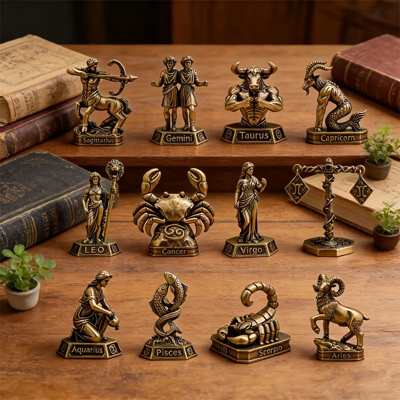 เครื่องประดับนักษัตรทองเหลืองท - Vintage Collectible Ornaments บทวิจารณ์และราคา