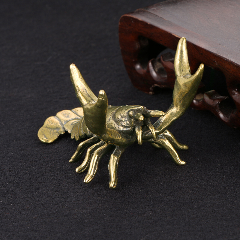 【F】ของตกแต่งรูปกุ้งก้ามกรามทอง - Vintage Collectible Ornaments บทวิจารณ์และราคา