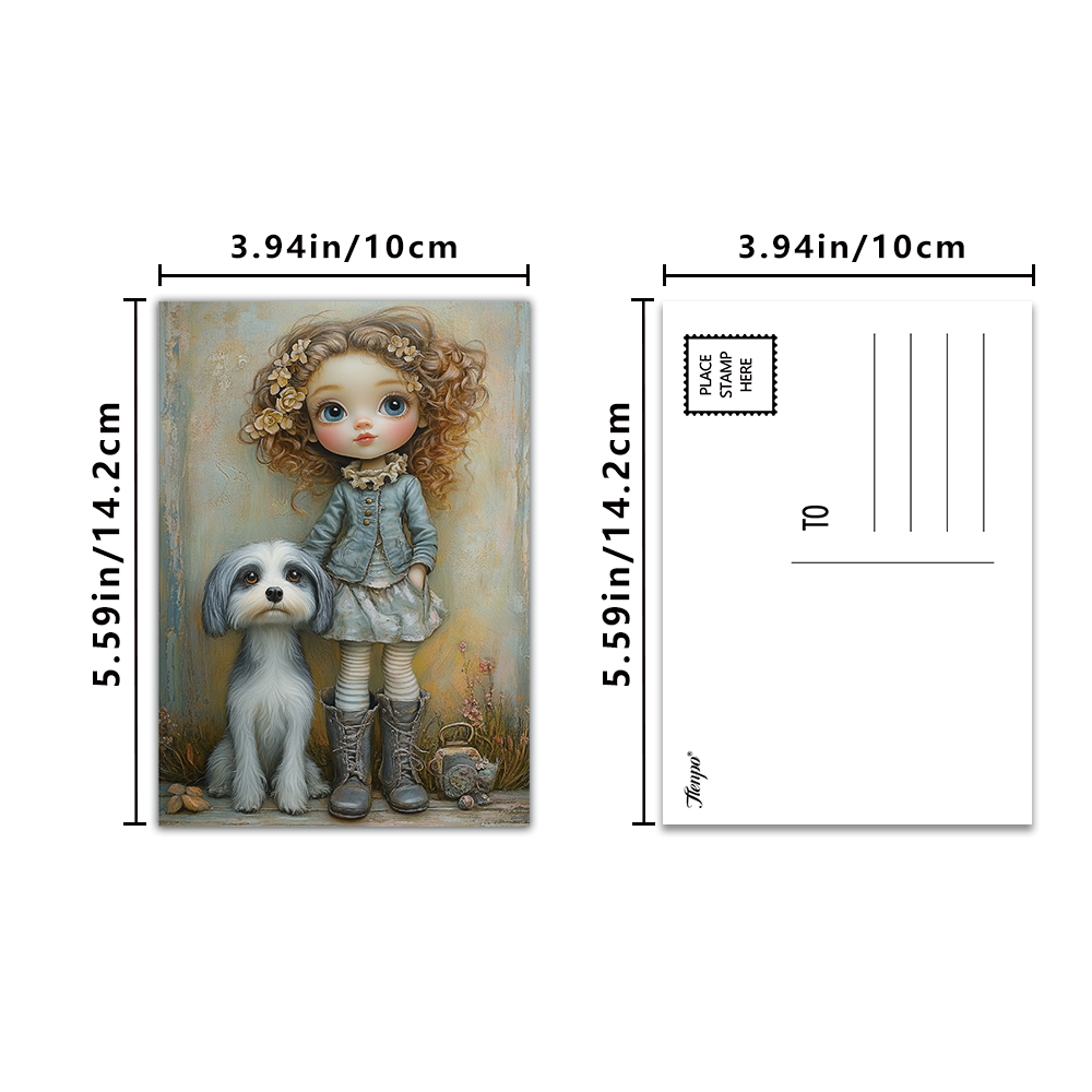 โปสการ์ดตุ๊กตาน่ารักสไตล์วินเท - Vintage Collectible And Vintage Dolls บทวิจารณ์และราคา